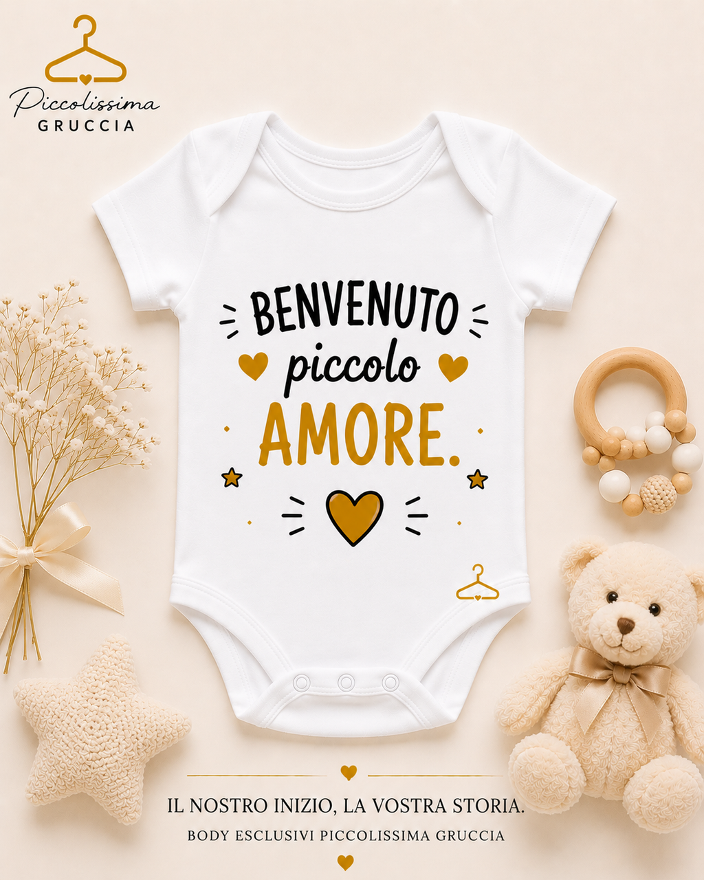 Body Neonato – Collezione Esclusiva