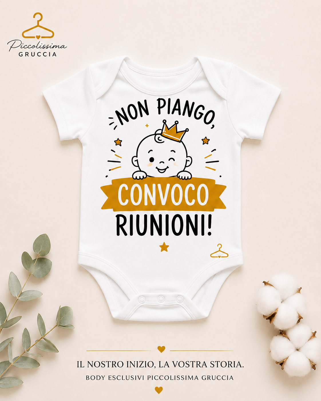 Body Neonato – Collezione Esclusiva