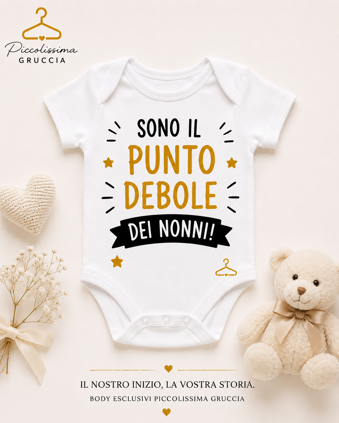 Body Neonato – Collezione Esclusiva